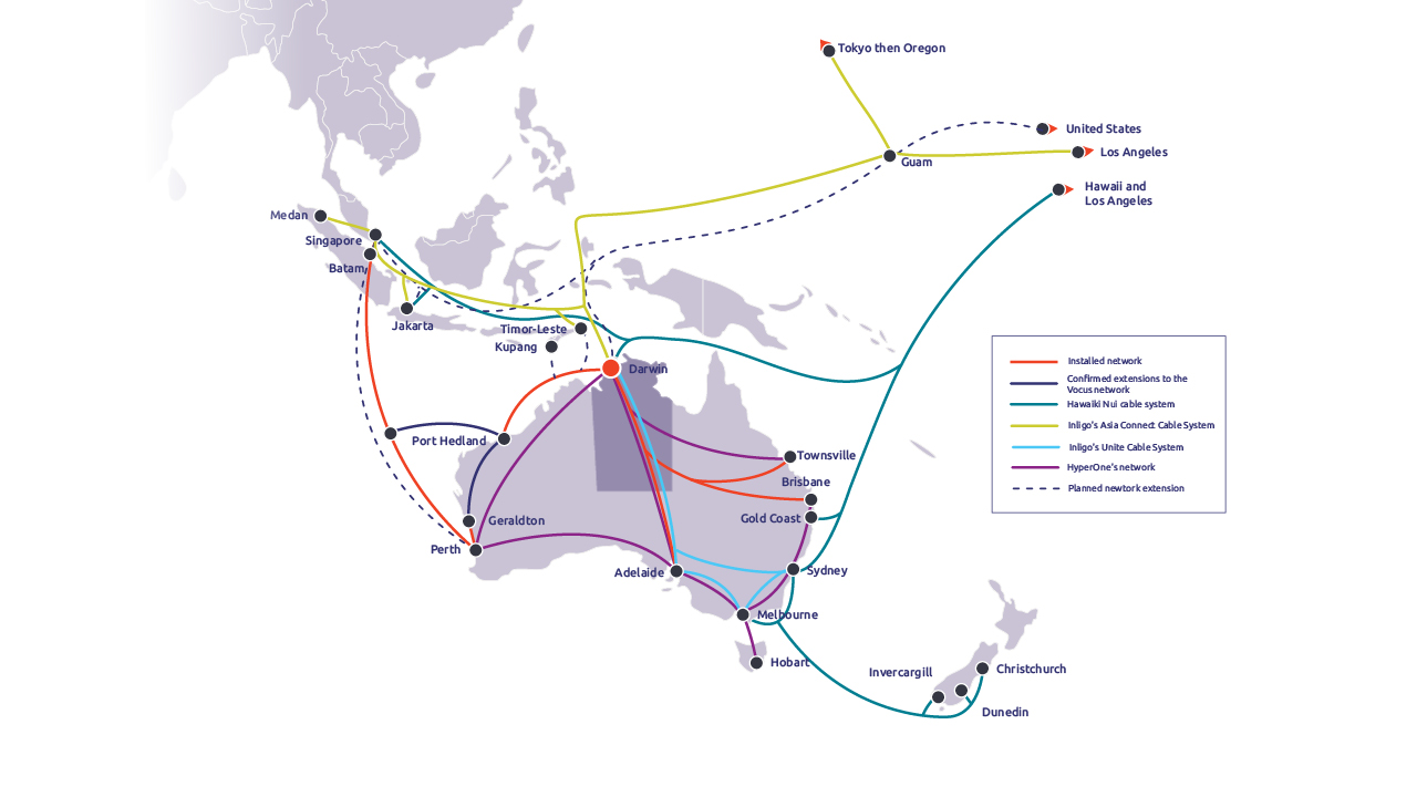 Inligo Unite Cable System earns NT Major Project Status