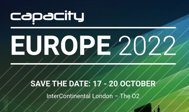 Capacity Europe 2022 - The 22th Edition of the Conference, at the O2, InterContinental London.
